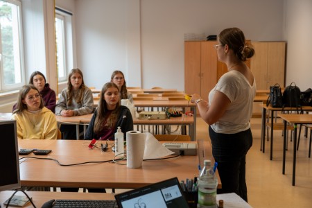 VII edycja warsztatów dla licealistów. Kliknij, aby powiększyć zdjęcie.