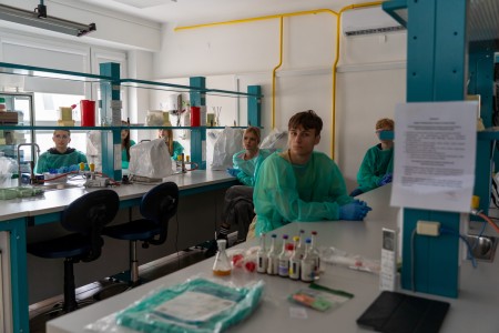 VII edycja warsztatów dla licealistów. Kliknij, aby powiększyć zdjęcie.