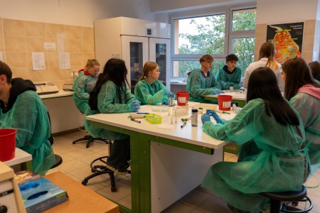 VII edycja warsztatów dla licealistów. Kliknij, aby powiększyć zdjęcie.