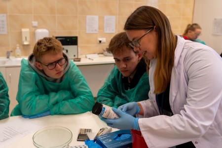 VII edycja warsztatów dla licealistów. Kliknij, aby powiększyć zdjęcie.