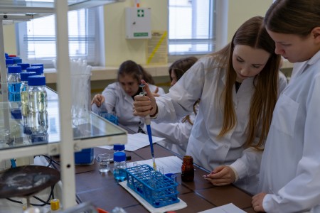 VII edycja warsztatów dla licealistów. Kliknij, aby powiększyć zdjęcie.