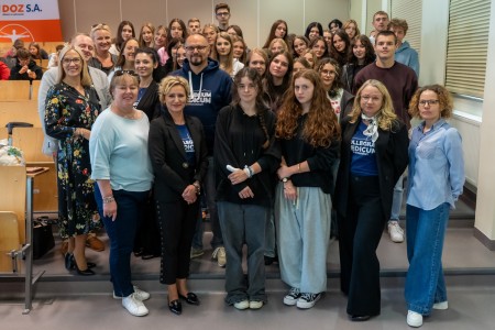 VII edycja warsztatów dla licealistów. Kliknij, aby powiększyć zdjęcie.