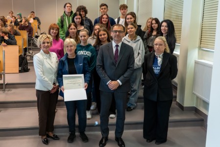 VII edycja warsztatów dla licealistów. Kliknij, aby powiększyć zdjęcie.