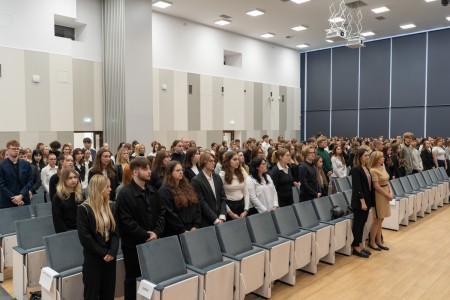 Immatrykulacja Wydziału Farmaceutycznego, Collegium Medicum UMK w Bydgoszczy - 3 października 2025 r.. Kliknij, aby powiększyć zdjęcie.