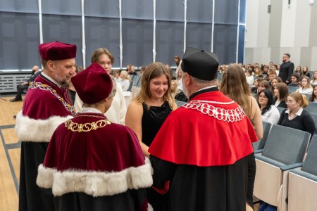 Immatrykulacja Wydziału Farmaceutycznego, Collegium Medicum UMK w Bydgoszczy - 3 października 2025 r.. Kliknij, aby powiększyć zdjęcie.