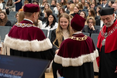 Immatrykulacja Wydziału Farmaceutycznego, Collegium Medicum UMK w Bydgoszczy - 3 października 2025 r.. Kliknij, aby powiększyć zdjęcie.