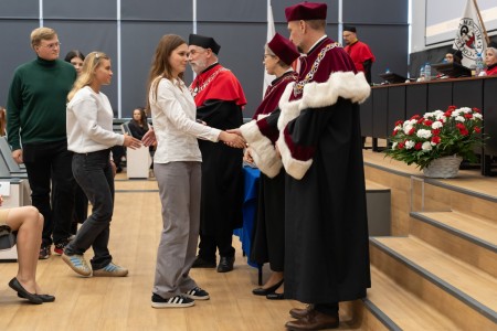Immatrykulacja Wydziału Farmaceutycznego, Collegium Medicum UMK w Bydgoszczy - 3 października 2025 r.. Kliknij, aby powiększyć zdjęcie.