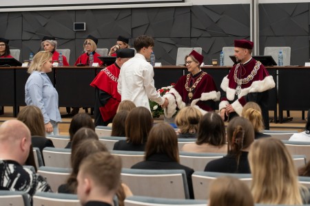 Immatrykulacja Wydziału Farmaceutycznego, Collegium Medicum UMK w Bydgoszczy - 3 października 2025 r.. Kliknij, aby powiększyć zdjęcie.