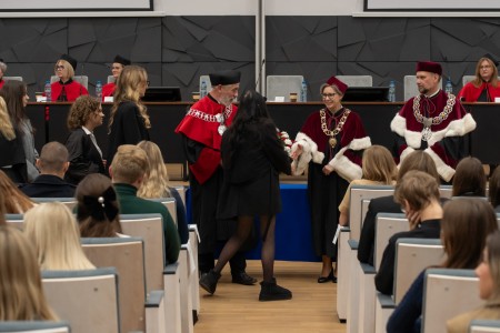 Immatrykulacja Wydziału Farmaceutycznego, Collegium Medicum UMK w Bydgoszczy - 3 października 2025 r.. Kliknij, aby powiększyć zdjęcie.