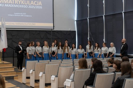 Immatrykulacja Wydziału Farmaceutycznego, Collegium Medicum UMK w Bydgoszczy - 3 października 2025 r.. Kliknij, aby powiększyć zdjęcie.