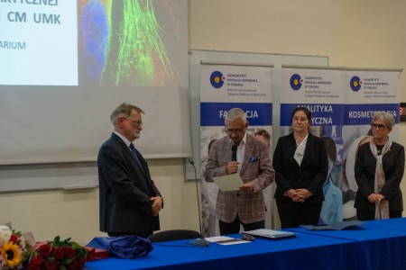40-lecie Katedry Biofizyki CM UMK. Kliknij, aby powiększyć zdjęcie.