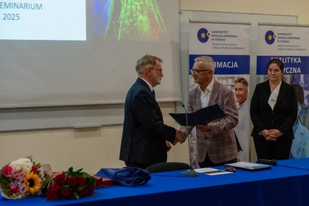 40-lecie Katedry Biofizyki CM UMK. Kliknij, aby powiększyć zdjęcie.