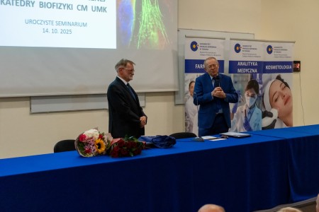 40-lecie Katedry Biofizyki CM UMK. Kliknij, aby powiększyć zdjęcie.