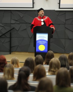 Immatrykulacja studentów Wydziału Nauk o Zdrowiu . Kliknij, aby powiększyć zdjęcie.
