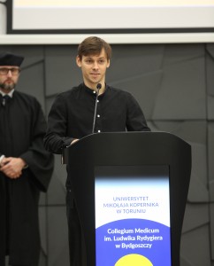 Immatrykulacja studentów Wydziału Nauk o Zdrowiu . Kliknij, aby powiększyć zdjęcie.