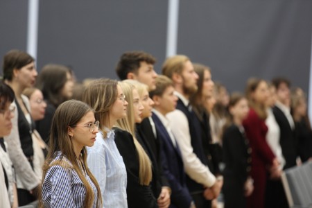 Immatrykulacja studentów Wydziału Nauk o Zdrowiu . Kliknij, aby powiększyć zdjęcie.