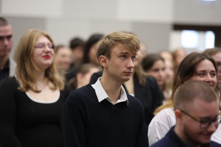 Immatrykulacja studentów Wydziału Nauk o Zdrowiu . Kliknij, aby powiększyć zdjęcie.