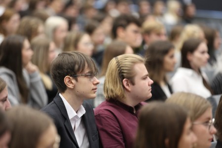 Immatrykulacja studentów Wydziału Nauk o Zdrowiu . Kliknij, aby powiększyć zdjęcie.