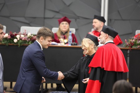 Immatrykulacja studentów Wydziału Nauk o Zdrowiu . Kliknij, aby powiększyć zdjęcie.