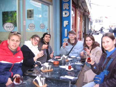 Studenci kierunku Farmacja w międzynarodowym wydaniu – semestr Erasmus+ w Stambule. Kliknij, aby powiększyć zdjęcie.