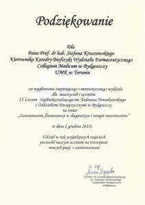 Wykład w IX Liceum Ogólnokształcącym w Bydgoszczy. Kliknij, aby powiększyć zdjęcie.