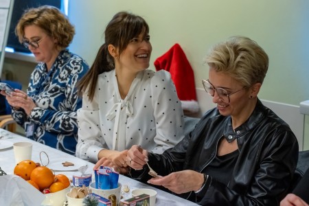 przedświąteczne spotkanie pracowników Collegium Medicum UMK. Kliknij, aby powiększyć zdjęcie.