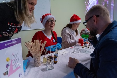 przedświąteczne spotkanie pracowników Collegium Medicum UMK. Kliknij, aby powiększyć zdjęcie.