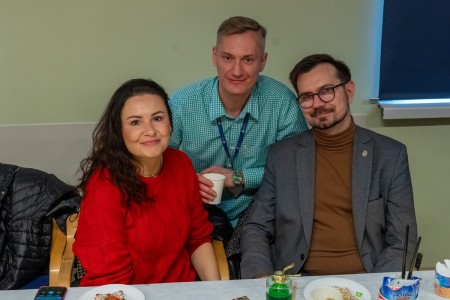 przedświąteczne spotkanie pracowników Collegium Medicum UMK. Kliknij, aby powiększyć zdjęcie.