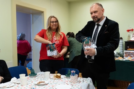 przedświąteczne spotkanie pracowników Collegium Medicum UMK. Kliknij, aby powiększyć zdjęcie.
