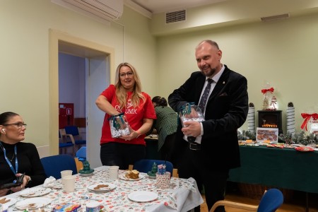 przedświąteczne spotkanie pracowników Collegium Medicum UMK. Kliknij, aby powiększyć zdjęcie.