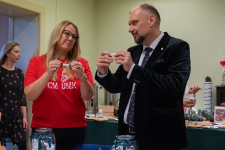 przedświąteczne spotkanie pracowników Collegium Medicum UMK. Kliknij, aby powiększyć zdjęcie.