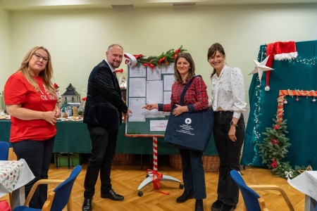 przedświąteczne spotkanie pracowników Collegium Medicum UMK. Kliknij, aby powiększyć zdjęcie.