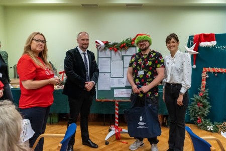 przedświąteczne spotkanie pracowników Collegium Medicum UMK. Kliknij, aby powiększyć zdjęcie.