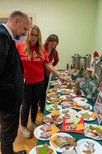 przedświąteczne spotkanie pracowników Collegium Medicum UMK. Kliknij, aby powiększyć zdjęcie.