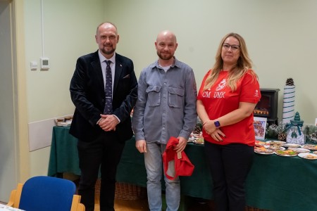 przedświąteczne spotkanie pracowników Collegium Medicum UMK. Kliknij, aby powiększyć zdjęcie.