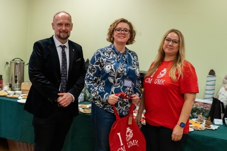 przedświąteczne spotkanie pracowników Collegium Medicum UMK. Kliknij, aby powiększyć zdjęcie.