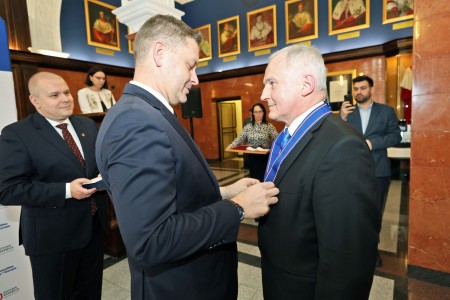 „Sapientia et Veritas” dla prof. Jana Styczyńskiego. Kliknij, aby powiększyć zdjęcie.