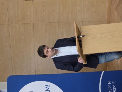 Kadry z wykładu w Audytorium Aleksandra Jabłońskiego. Kliknij, aby powiększyć zdjęcie.