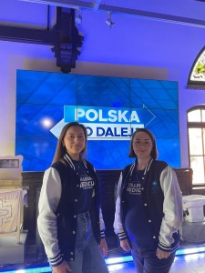 Studentki naszego Wydziału  w ogólnopolskiej debacie telewizyjnej TVP Info „Polska, co dalej?”. Kliknij, aby powiększyć zdjęcie.
