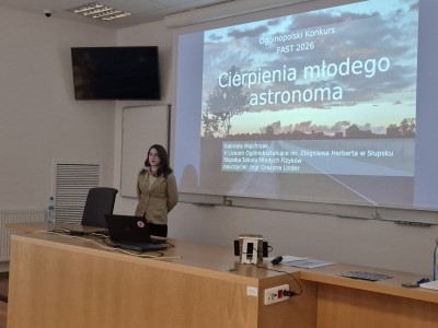  Kadry z finału w salach wykładowych Instytutu Fizyki. Kliknij, aby powiększyć zdjęcie.