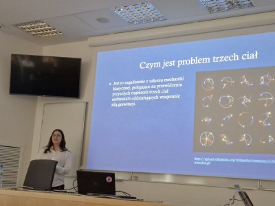  Kadry z finału w salach wykładowych Instytutu Fizyki. Kliknij, aby powiększyć zdjęcie.