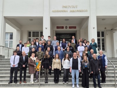  Kadry z finału w salach wykładowych Instytutu Fizyki. Kliknij, aby powiększyć zdjęcie.