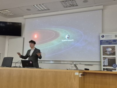  Kadry z finału w salach wykładowych Instytutu Fizyki. Kliknij, aby powiększyć zdjęcie.