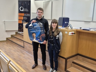  Kadry z finału w salach wykładowych Instytutu Fizyki. Kliknij, aby powiększyć zdjęcie.