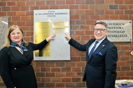 Wykład im. Antoniego Basińskiego [fot. Andrzej Romański]