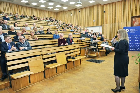 Wykład im. Antoniego Basińskiego [fot. Andrzej Romański]