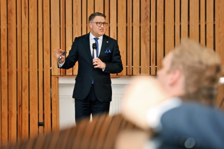 Wykład im. Antoniego Basińskiego [fot. Andrzej Romański]