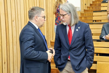 Wykład im. Antoniego Basińskiego [fot. Andrzej Romański]