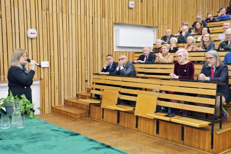Wykład im. Antoniego Basińskiego [fot. Andrzej Romański]