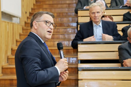 Wykład im. Antoniego Basińskiego [fot. Andrzej Romański]